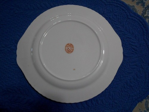 Royal Windsor Plate Platter KS Bone China Prairie Crocus England - Picture 5 of 6
