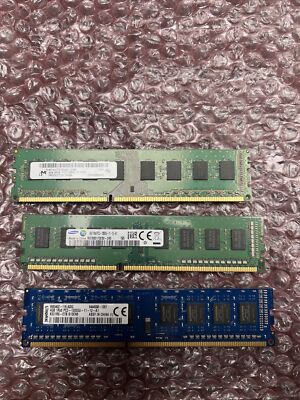 Lot of Mixed Brands 4GB RAM Memory 12GB total