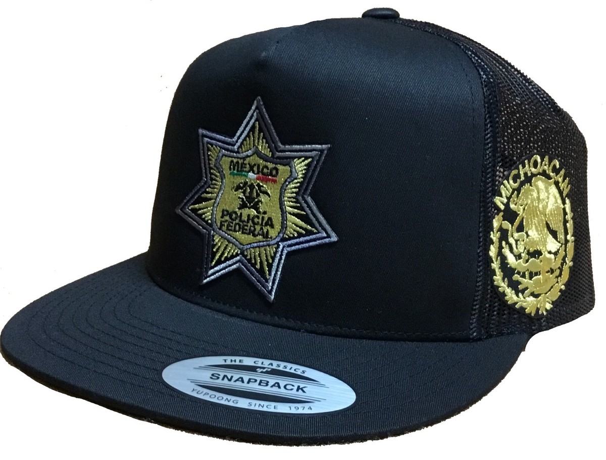 EL BORRACHO DE CULIACAN HAT BLACK MESH 2