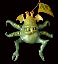 Vintage © 2012 Oily Jiggler Russ Berrie Erik Sheets Custom Squidzy Made in USA
