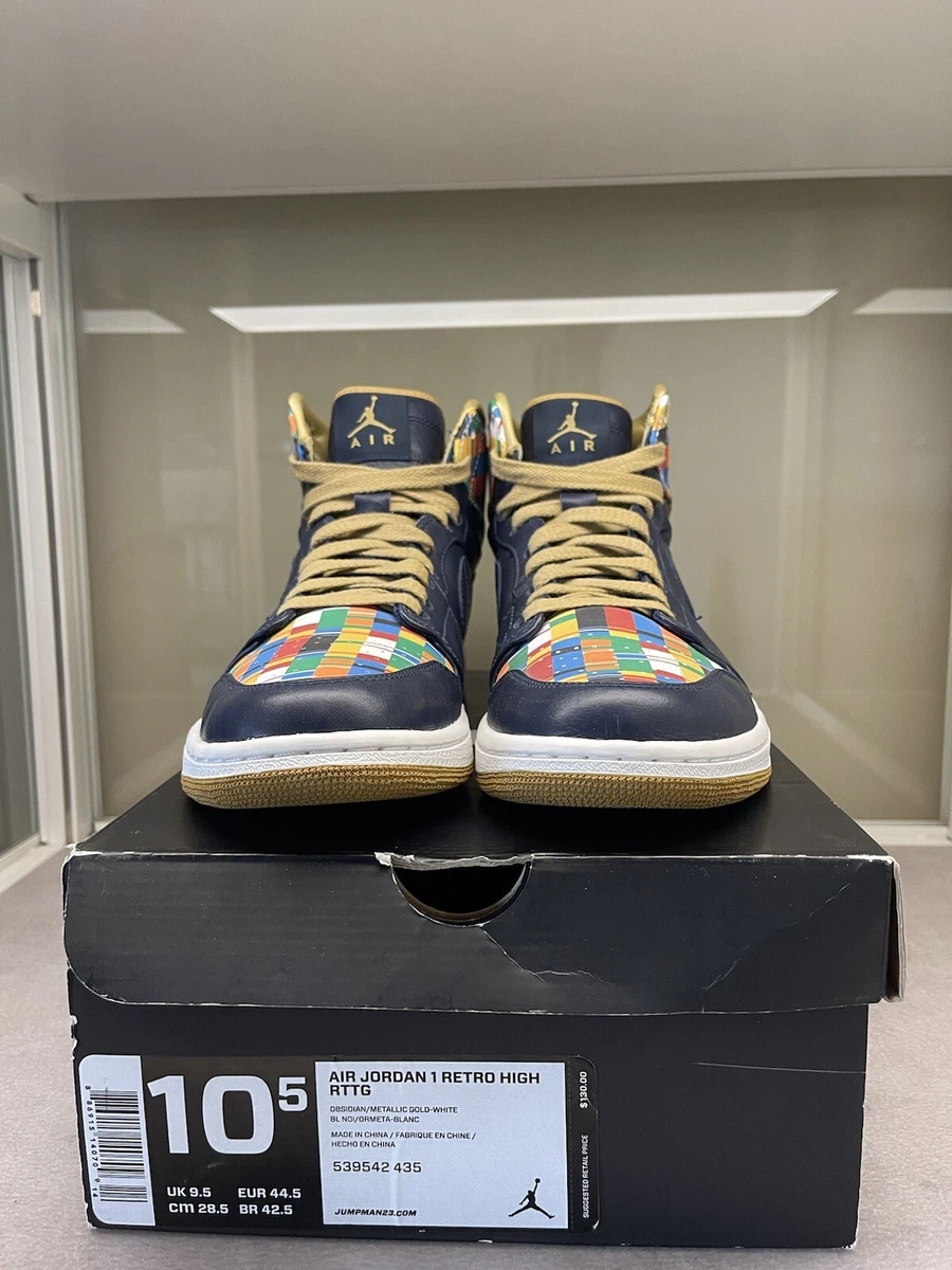 Air Jordan 1 Retro High RTTG 'DC' 10.5 .Style Code: 539542-435. Olympics.