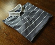 GANT size S Men's Polo Shirts Short Sleeve Gray  White NEW