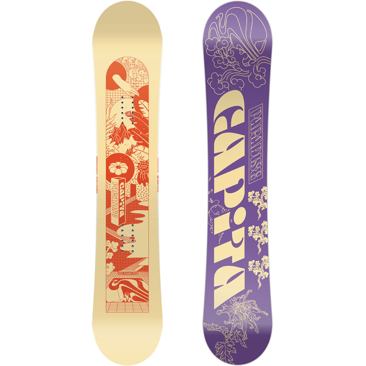 Capita Paradise Damen Snowboard All Mountain Freestyle Freeride 