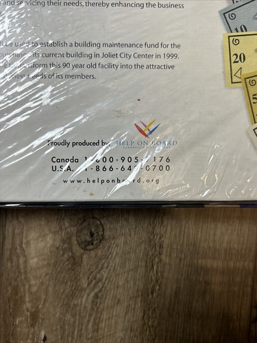 Joliet On Board Game Monopoly Spin Off Brand New Sealed Illinois - Picture 10 of 12