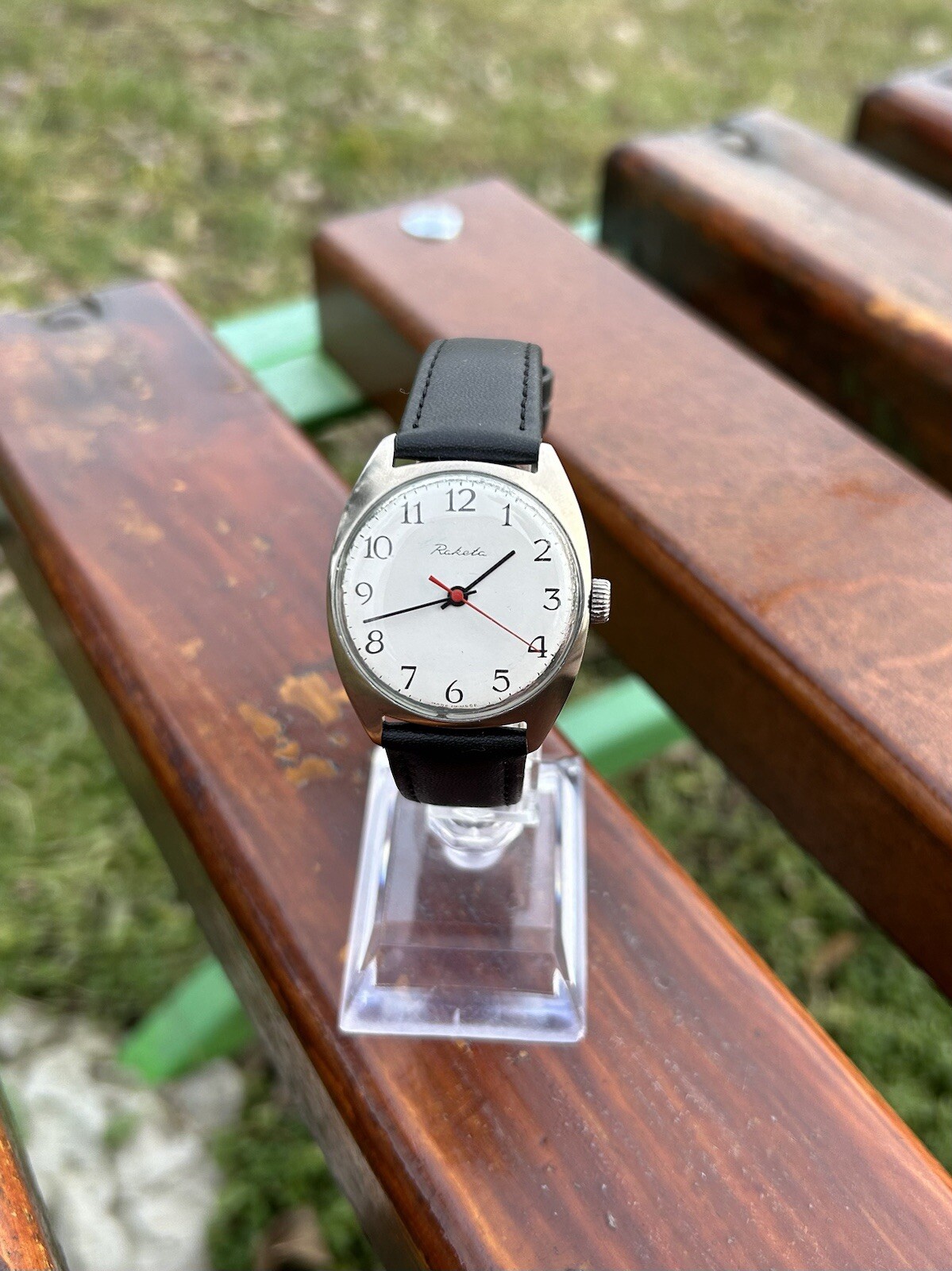 Vintage Soviet Raketa Watch Mechanical Wristwatch USSR Perfect Condition 1970s