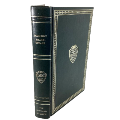 The Harvard Classics Marlowe Shakespeare Deluxe Edition 1938
