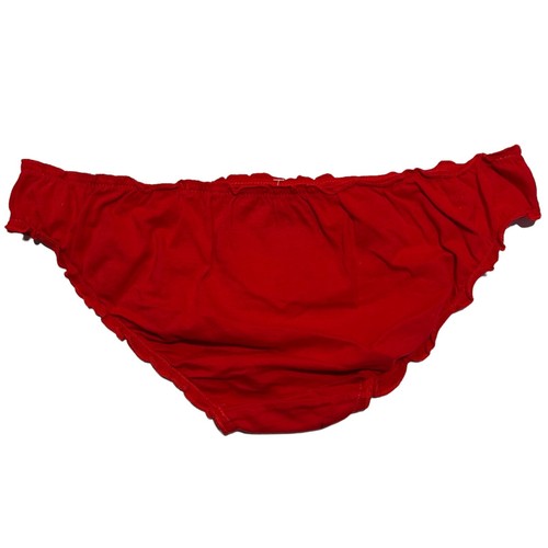 NWT AERIE "Tis The Season" Bikini Pantie/Underwear Sz XS-S-M-L-XL Red Christmas - Picture 2 of 8
