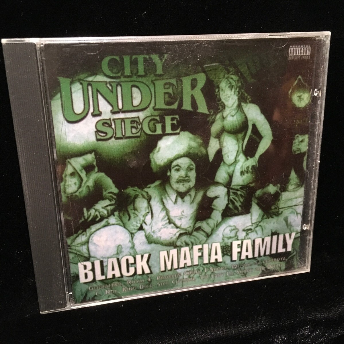 BLACK MAFIA FAMILY • CITY UNDER SIEGE • CD 1997 ((Reissue)) Hip