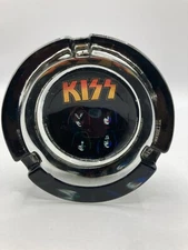 KISS Glass Ashtray Solo Album Faces 2009 Kiss Catalog LTD C&D Visionary  3.25"