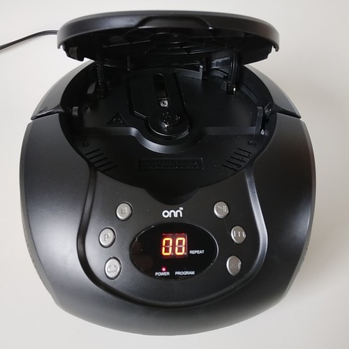 Onn Modello: ONB17AA001 Lettore CD Portatile Radio-Linea In-AM/FM-Testato Funzionante - Foto 5 di 16