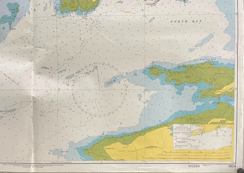 Mappa Admiralty 1904 Irlanda West Coast Galway Harbour and Approaches - Foto 8 di 12