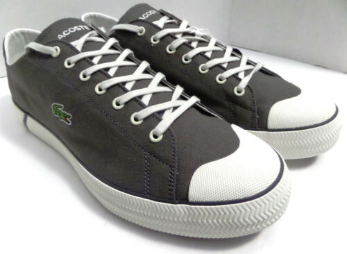 Herren Lacoste US Schuh Größe 12 Gripshot CMA dunkelgrau grau/offweiß Sneaker - Bild 5 von 7