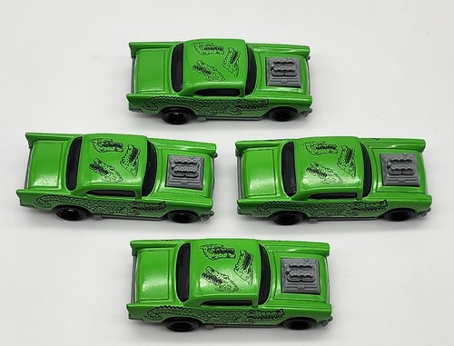 HEISSE RÄDER LOSE McDonald's HAPPY MEAL TATTOO MASCHINEN NEUWERTIG 1957 CHEVY X 4!