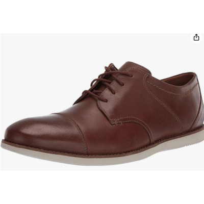 Clarks mens Raharto Vibe Oxford, Tan Leather, 7.5 US Clarks mens Raharto Vibe Oxford, Tan Leather, 7.5 US | eBay main image 2