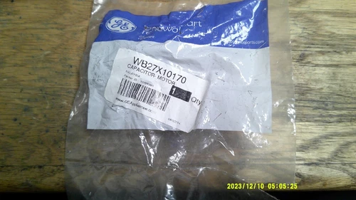 WB27X10170 GE microwave Vent motor Capacitor BRAND NEW OEM factory sealed