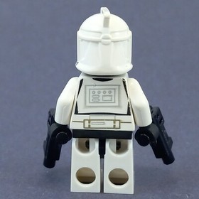 LEGO Star Wars Clone Trooper Minifigure Phase 1 Episode 2 Classic 4482 7163