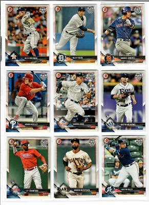 2018 Topps Bowman Holiday Baseball You PICK RC ROOKIE PROSPECT JUDGE TROUT ETC +