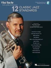 12 Classic Jazz Standards for Bb Eb & Bass Clef Sheet Music Minus One Book Audio