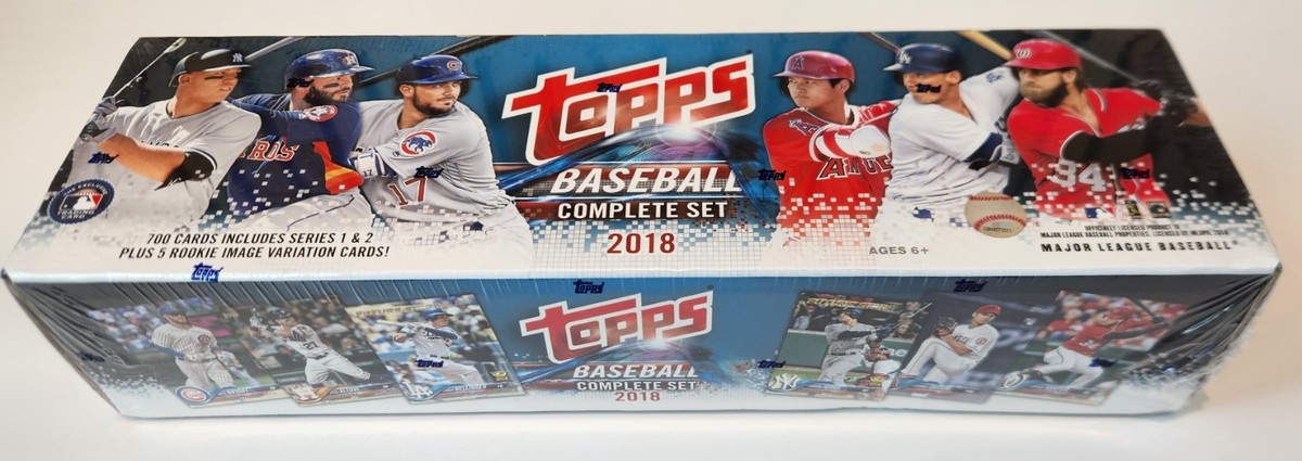 2018 Topps Baseball Complete Set Factory Sealed 🔥 Ohtani Rookie