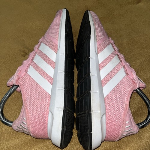 Adidas Originals Swift Run Womens Size 5 Running Shoes Pink White Low Top Gym - Picture 9 of 24