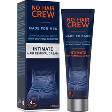 NO HAIR CREW Hair Removal Cream for Intimate Area - Extra Gentle Hair Removal fo