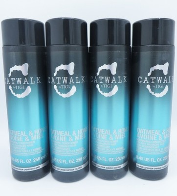 TIGI CATWALK OATMEAL & HONEY CONDITIONER 8.45 OZ (Lot of 4)