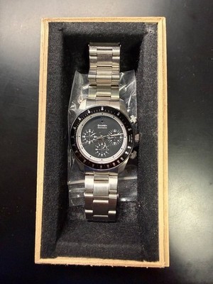 CUNE Rabbit Graph Watch Silver Black From Japan