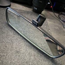 Subaru Interior Rear View Mirror Black E8011681 Donnelly Model 240 Oem - Used