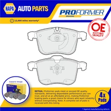 Brake Pads Set fits VAUXHALL VECTRA C 2.8 Front 05 to 09 Proformer 12802167