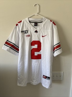 Buckeyes Chase Young Blackout Jersey Men's Nike Ohio State Buckeye