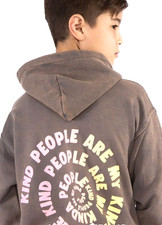 Hoodie Kids Youth Sweatshirt X-Large 14-16 Brown Children's Unisex Boys  Girls