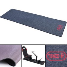 Tenzo-R Unterlage Teppich schwarz rot für Spielsitz Konsole Playstation Xbox PC