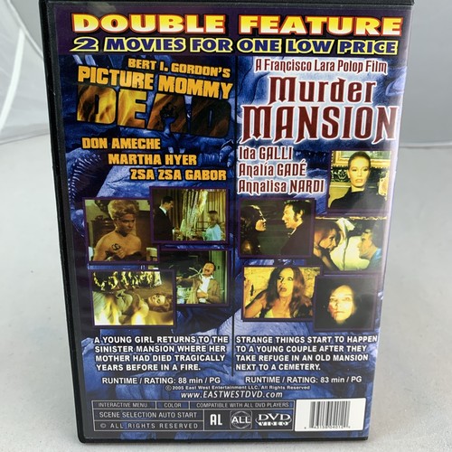 Bild Mama tot / Murder Mansion DVD SELTEN HORROR DOUBLE FEATURE Zsa Zsa Gabor - Bild 4 von 8
