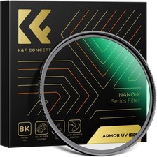 K F Concept 82mm ARMOR UV MRC Nano-X New Open Box