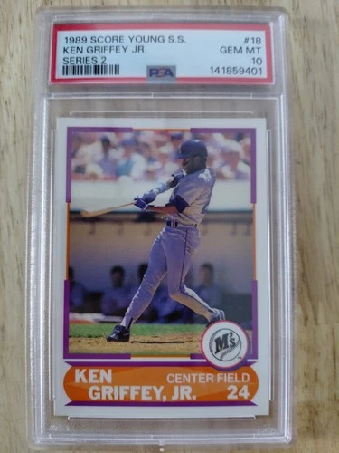 PSA 10 1989 Score Ken Griffey Jr Young Superstars II #18 (RC)