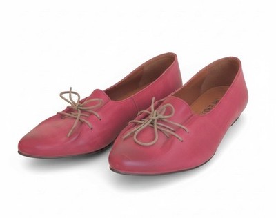 DOUBLE YOU Damen Schuhe ROT  Leder Grösse 38
