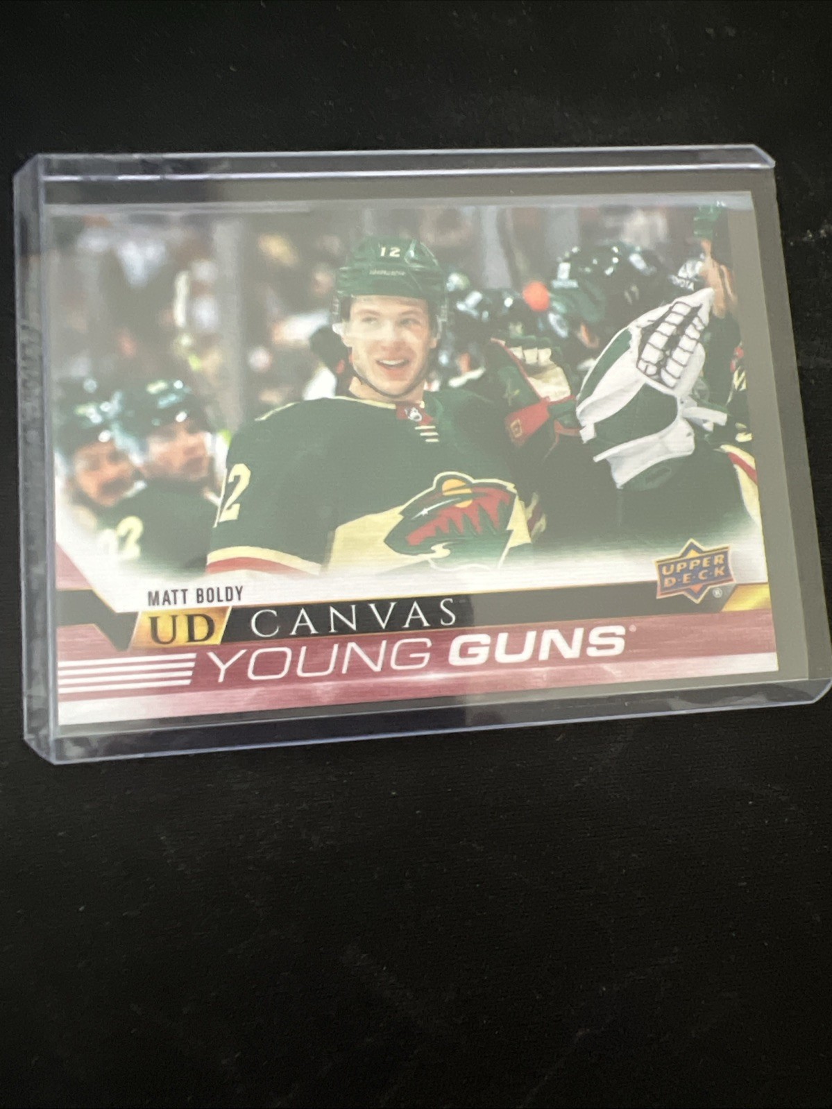 2022-23 Upper Deck Series 1 UD Canvas Young Guns Matt Boldy #C93 Rookie RC