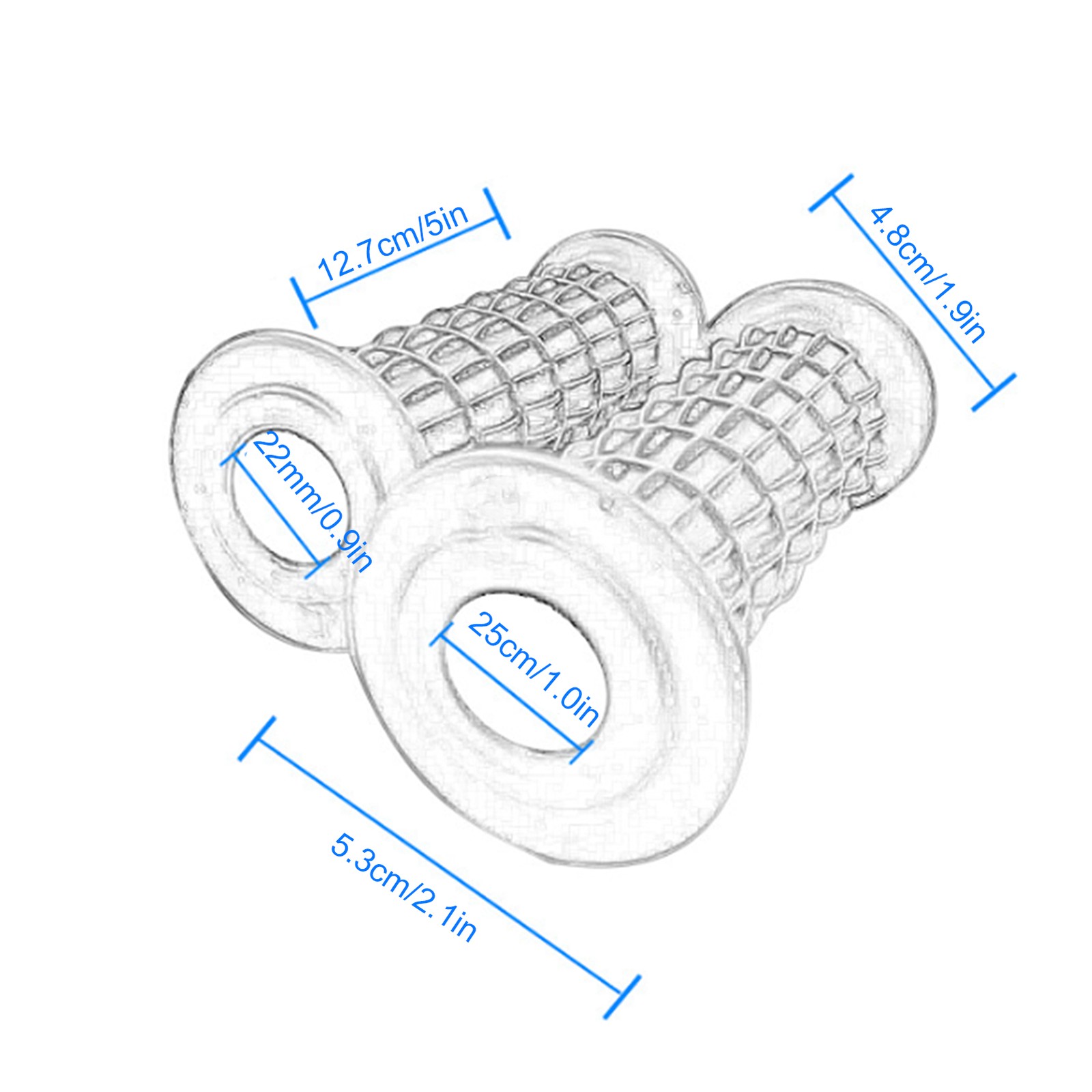 ⁺Motorcycle Rubber Handlebar Grip Universal Hand Bar Grips Fit For