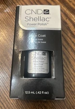 CND Shellac Power Polish Base Coat .42 oz NEW FAST SHIPPING READ Easy Use
