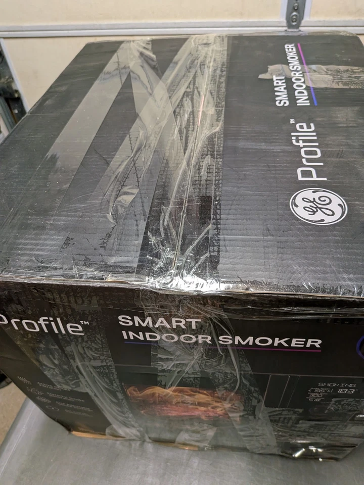 NEW GE Profile Smart Indoor Smoker P9SBAAS6VBB, New In Box BBQ No Vent Required! - Image 3 of 4