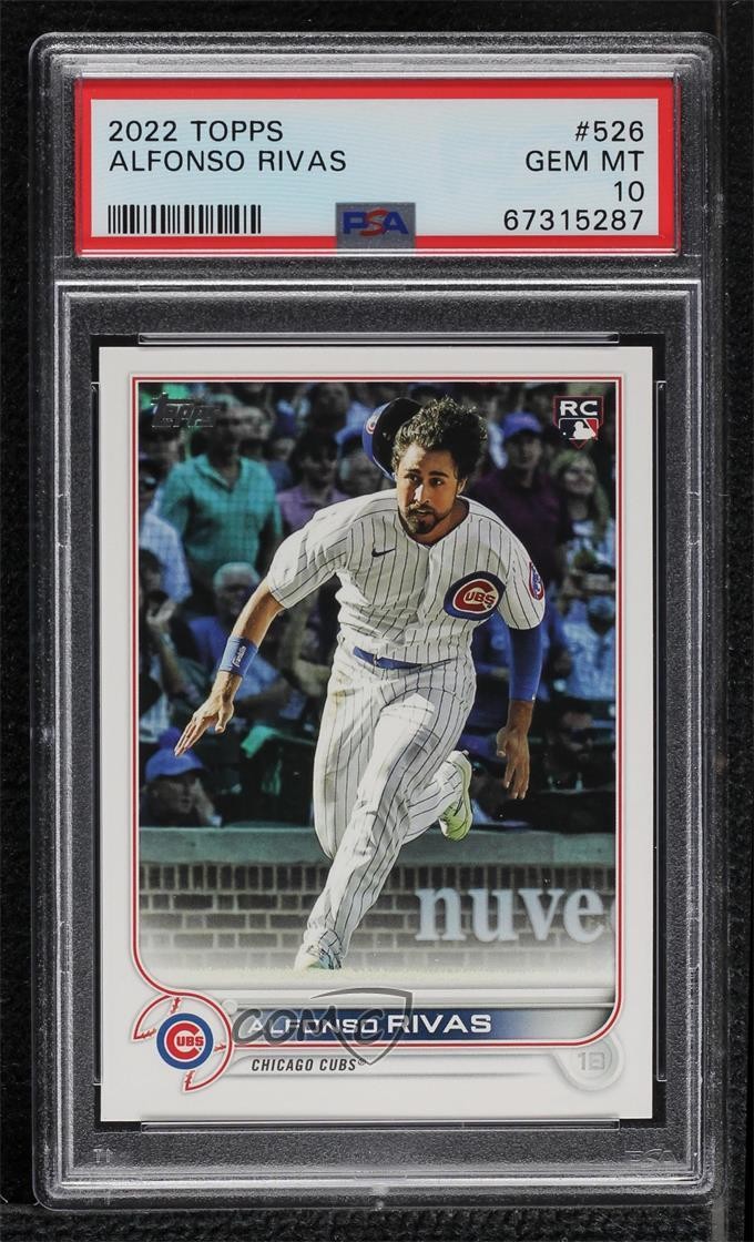 2022 Topps TOPPS #526 Alfonso Rivas front