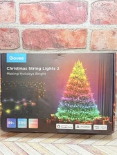 Govee Holiday Christmas Tree String Lights 2 Smart LED Decoration RGBWIC 99FT