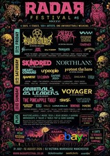 Listing image for Radar Music Festival 2026 A3 A4 Print Poster Unframed Music