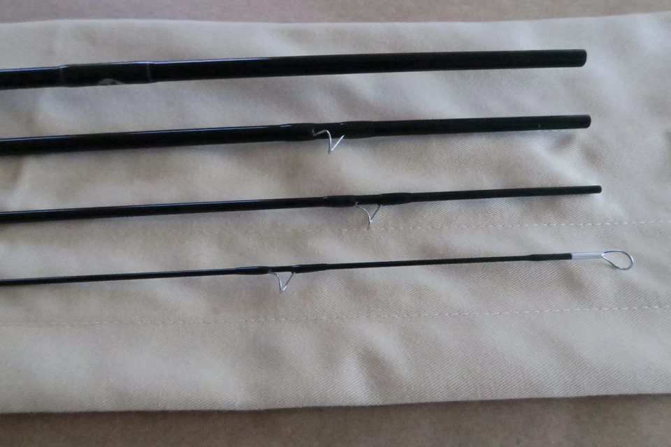 Caña de pescar con mosca Winston Boron IIIx, 8’6” 4wt 4 piezas, tubo + calcetín, hecha en EE. UU., ¡¡BONITA!!! Foto 4 de 4