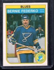 1982 O-Pee-Chee #302 Bernie Federko Near Mint ,  Free Shipping