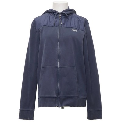 Michael Kors, Kapuzenpullover, Größe: L, Blau, Baumwolle/Polyester #2rU