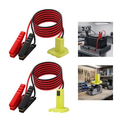 Starthilfekabel mit isolierten Griffen für Liyoubi 1,8m PVC Material