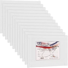 US Art Supply 4 X 5 inch Professional Artist Quality Acid Free Canvas Panel