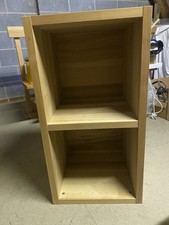 IKEA Kallax Stained Oak Effect Shelving Unit 80 X 41cm