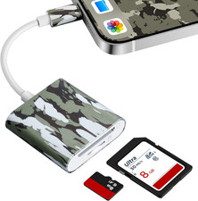 Trail Camera Viewer, Game Camera SD Card Reader for Hunters to View Images and V